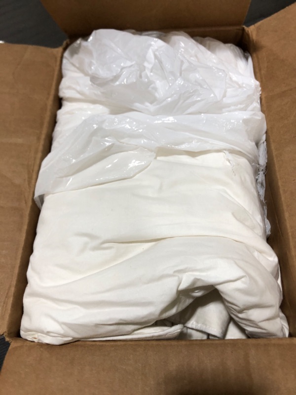 Photo 2 of Utopia Bedding Comforter – All Season Comforter Full Size – White Comforter Full - Plush Siliconized Fiberfill - Box Stitched
