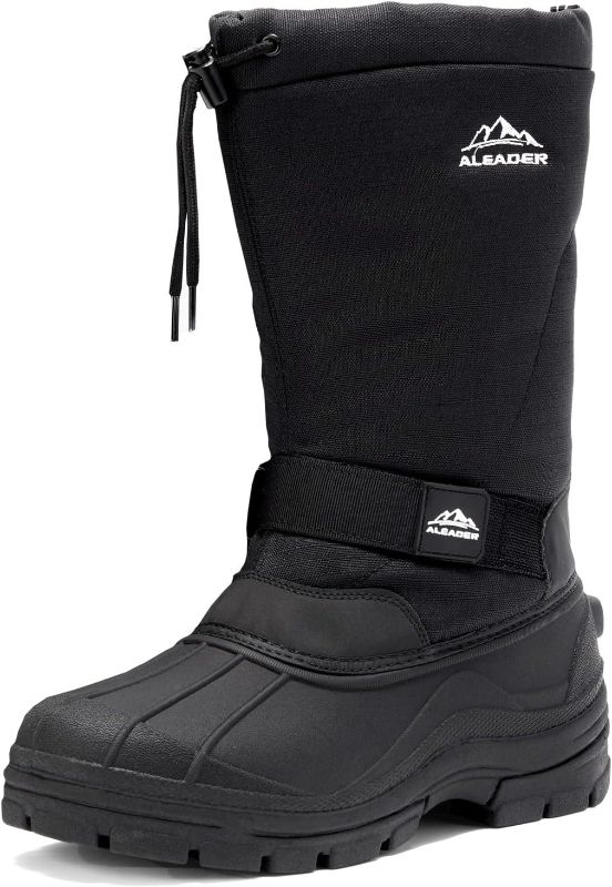 Photo 1 of ALEADER Men's Winter Waterproof Insulated Shell Warm Inner Comfortable Outdoor Snow Boots size 11
