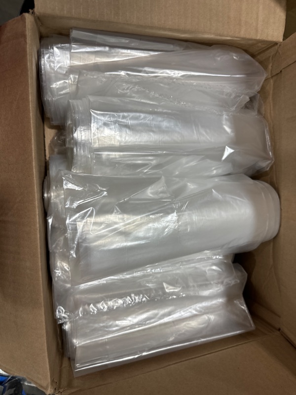 Photo 2 of Clear Plastic Sheeting 6  Pack