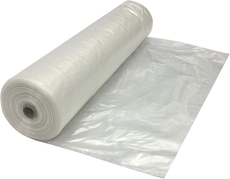 Photo 1 of Clear Plastic Sheeting 6  Pack