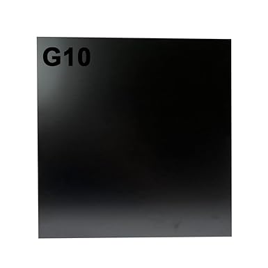 Photo 1 of G10 Sheet Fiberglass Panel, Epoxy Resin Panel, 235x235x1.5mm Black