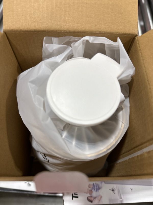 Photo 2 of Trapex Indoor Insect Trap - Effective Non-Zapper Fruit Fly, Gnat, Moth and Mosquito Trap with Refillable Bait Pod & 5 Sticky Pad Refills - Gnat Traps for House Indoor, Bug Catcher & Killer (White)