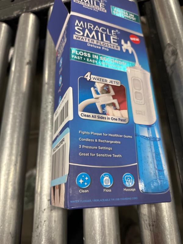 Photo 3 of Ontel Miracle Smile Water Flosser for Teeth and Gum Health