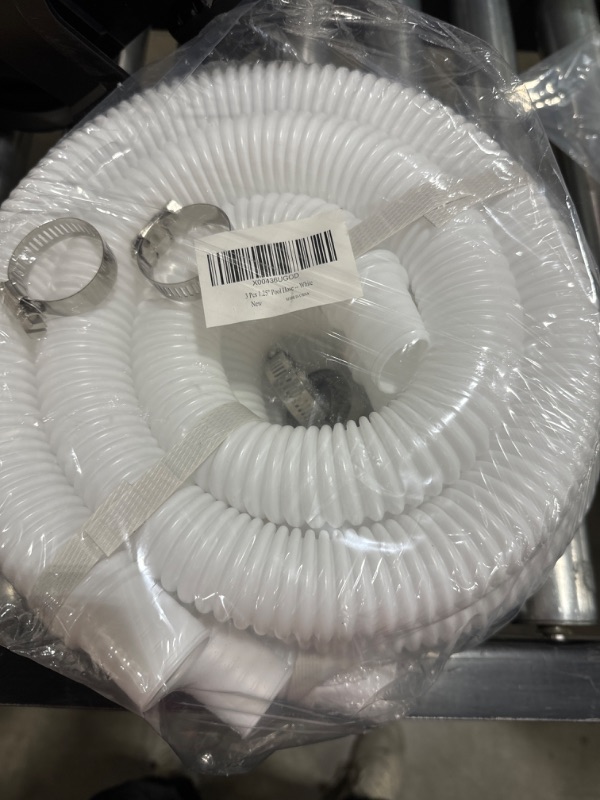 Photo 2 of 3 Pcs 1.25" Pool Hose, 59" Long Accessory Pool Pump Replacement Hoses, Compatible with All Above Ground Pool Filter Pumps that Use 1 1/4 Diameter Hoses
