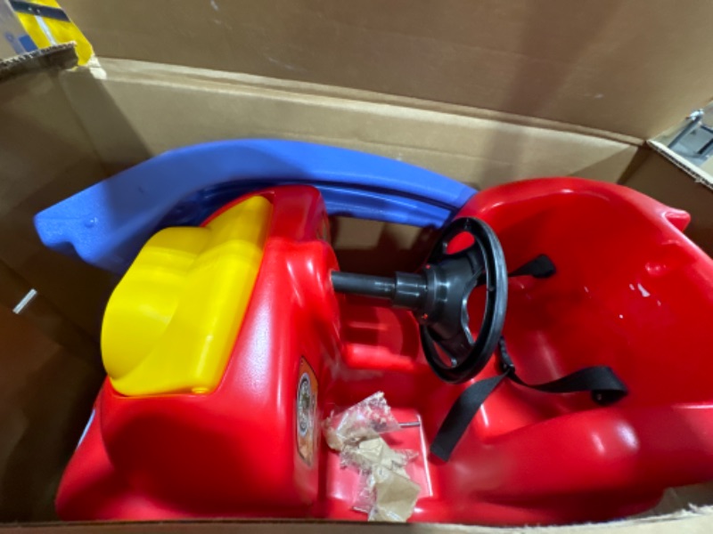 Photo 2 of Step2 Push Around Buggy Ride On Toddler Push Car, Red – Ride On Toy with Included Safety Belt, Comfortable Handle, Realistic Wheel for Pretend Play – Push Toy Makes a Great Stroller Alternative