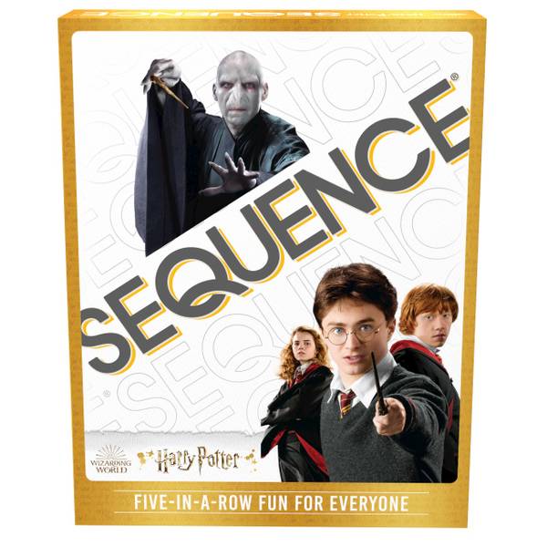 Photo 1 of Harry Potter Sequence Board Game - Five-in-a-Row Fun for Everyone - Featuring Witches and Wizards from Harry Potter by Goliath
