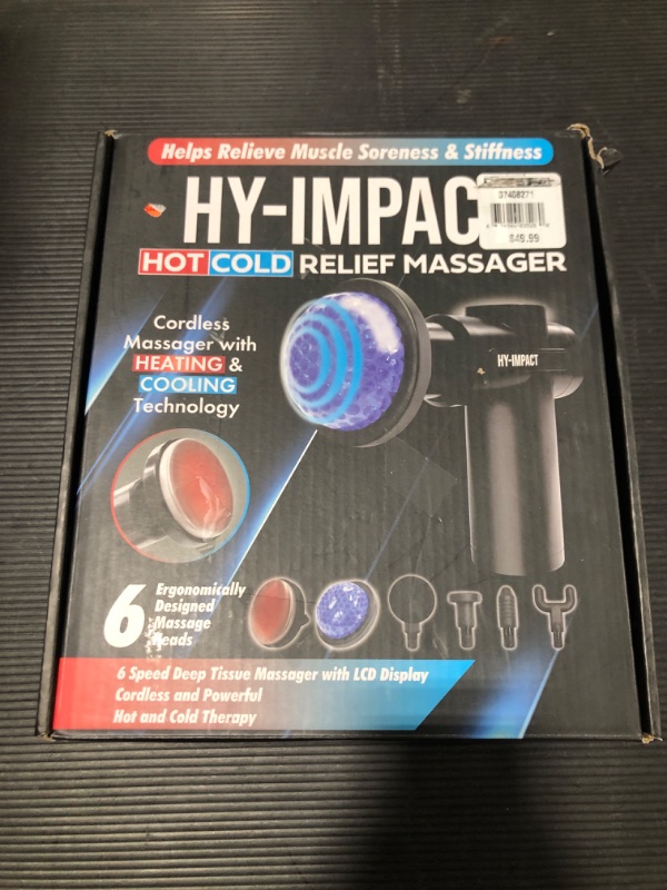 Photo 4 of TV Direct HY-IMPACT Hot Cold Relief Massager
