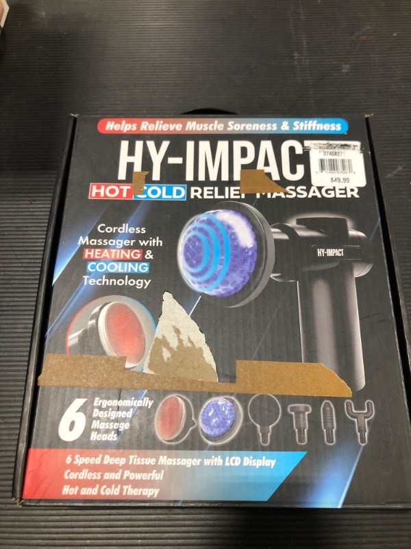 Photo 3 of TV Direct HY-IMPACT Hot Cold Relief Massager
