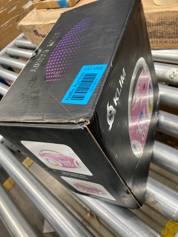 Photo 1 of KLIM Candy Kids Portable CD Player for Kids - New Version 2024 - FM Radio - Batteries Included - CD Boombox for Kids - Cute Pink Radio cd Player with Speakers for Kids and Toddlers - Pink