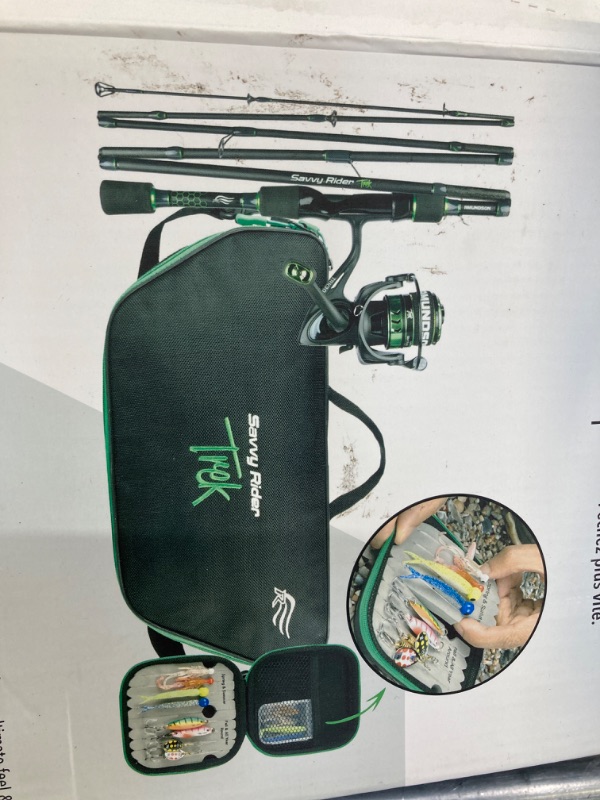 Photo 3 of Amundson Savvy Rider Trek All-in-One Fishing Combo