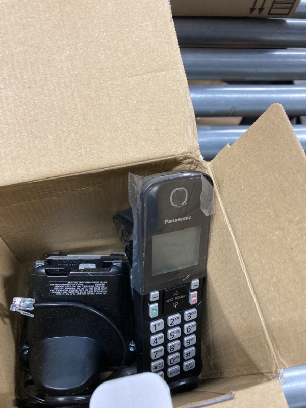 Photo 1 of Panasonic - DECT 6.0 Expandable Cordless Phone System - Black