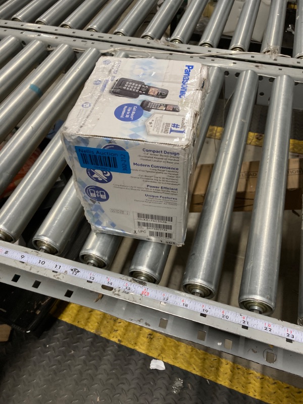 Photo 1 of Panasonic - DECT 6.0 Expandable Cordless Phone System - Black