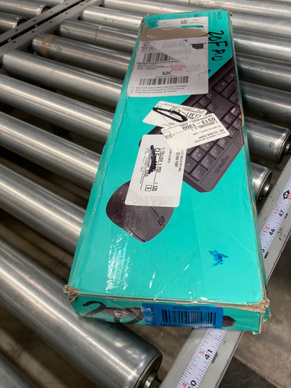 Photo 3 of Logitech MK235 Wireless Keyboard and Mouse Combo for Windows, USB Receiver, 15 FN Keys, Long Battery Life, Compatible with PC, Laptop