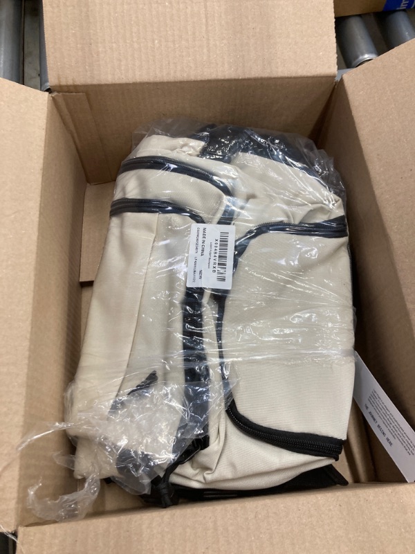 Photo 1 of LIGHT FLIGHT Travel Backpack, TSA Friendly Flight Approved Carry on Backpack Water-resistant Lightweight Business Large Weekender Bag Casual Daypack 17.3" Laptop Backpack for Men Women,Beige