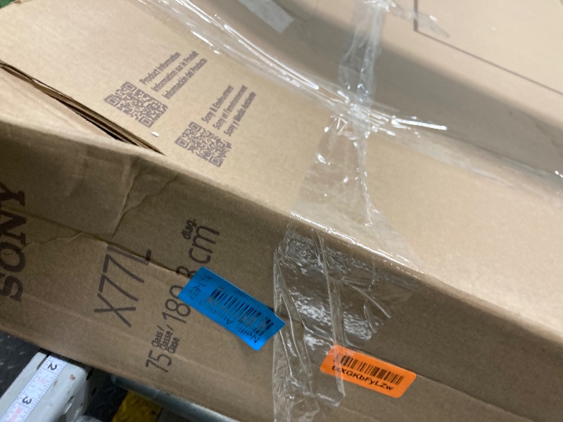 Photo 1 of Sony 75 Inch 4K Ultra HD TV X77L Series: LED Smart Google TV KD75X77L- Latest Model, Black