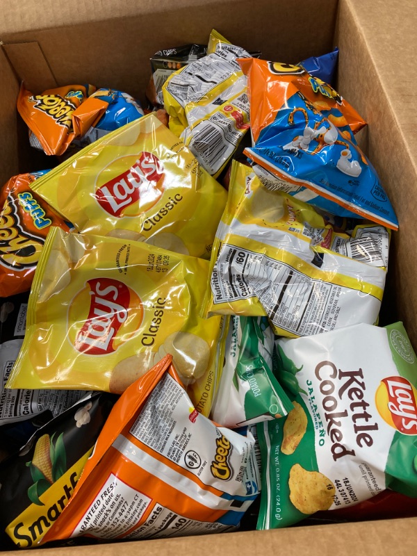 Photo 2 of **Expired June 18, 2024** Frito Lay Ultimate Classic Snacks Package, Variety Assortment of Chips, Cookies, Crackers, & Nuts, (Pack of 40) (Packaging May Vary) Classic Snack Pack 1 Count (Pack of 1)