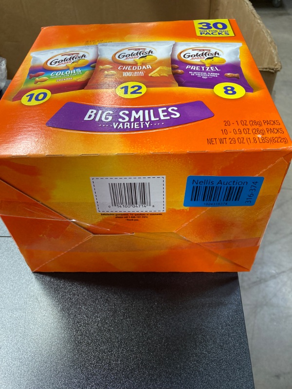 Photo 2 of **Expires July 14, 2024** Crackers Big Smiles Variety Pack with Cheddar