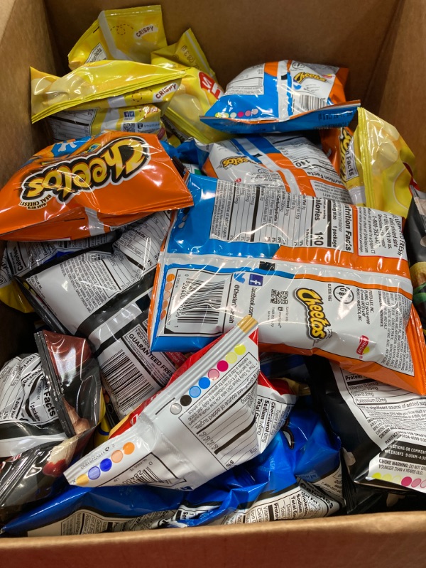 Photo 2 of **E$xpired June 18, 2024** Frito Lay Ultimate Classic Snacks Package, Variety Assortment of Chips, Cookies, Crackers, & Nuts, (Pack of 40) (Packaging May Vary) Classic Snack Pack 1 Count (Pack of 1)