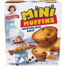 Photo 1 of ***BEST BY 07/04/24*** Little Debbie Chocolate Chip Mini Muffins, 5 Pouches, 8.44 OZ Box 