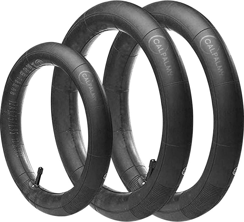 Photo 1 of 16" Back and 12.5" (2+1) Front Wheel Replacement Inner Tubes and Tires | Compatible with BoB Stroller Tire Revolution SE/Pro/Flex/SU/Ironman - Made from BPA/Latex Free Premium Quality Butyl Rubber
