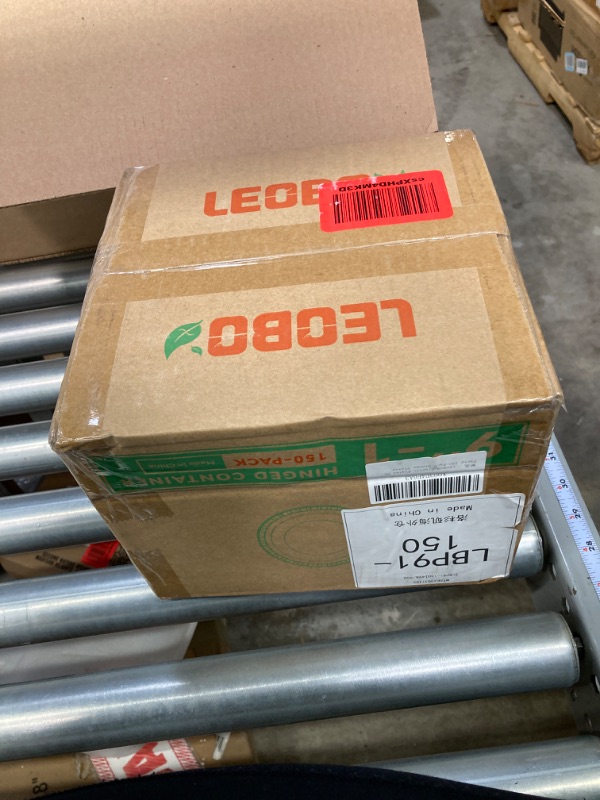 Photo 1 of Plastic Plates, 150 Pack Heavy Duty 9 Inch Disposable Dinner Plates Microwavable Plastic Plates Convenient for MFPP Events Plates 1 section White plastic paltes 9 inch disposable plates White-1 compartment