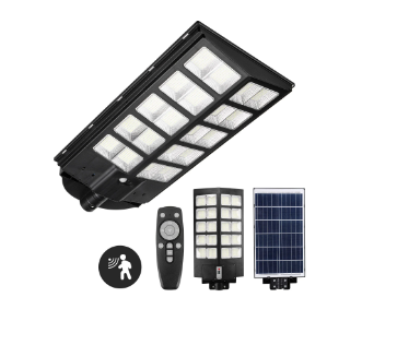 Photo 1 of BLITZWILL 5400W Solar Street Lights Outdoor, 120000LM 1080 LED Security Flood Lights Motion Sensor Waterproof, Dusk to Dawn Solar Lamp with Remote Control, for Garden Yard Path Parking