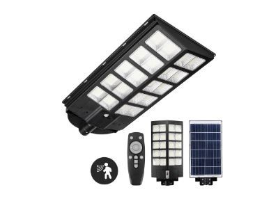 Photo 1 of BLITZWILL 5400W Solar Street Lights Outdoor, 120000LM 1080 LED Security Flood Lights Motion Sensor Waterproof, Dusk to Dawn Solar Lamp with Remote Control, for Garden Yard Path Parking