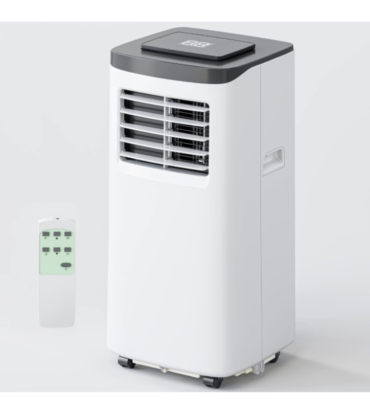 Photo 1 of 10000BTU Portable Air Conditioners - Portable AC Unit with Built-in Dehumidifier Fan Mode for Room up to 350 sq.ft. - Room Air Conditioner with 24H Timer & Remote Control Window Mount Kit