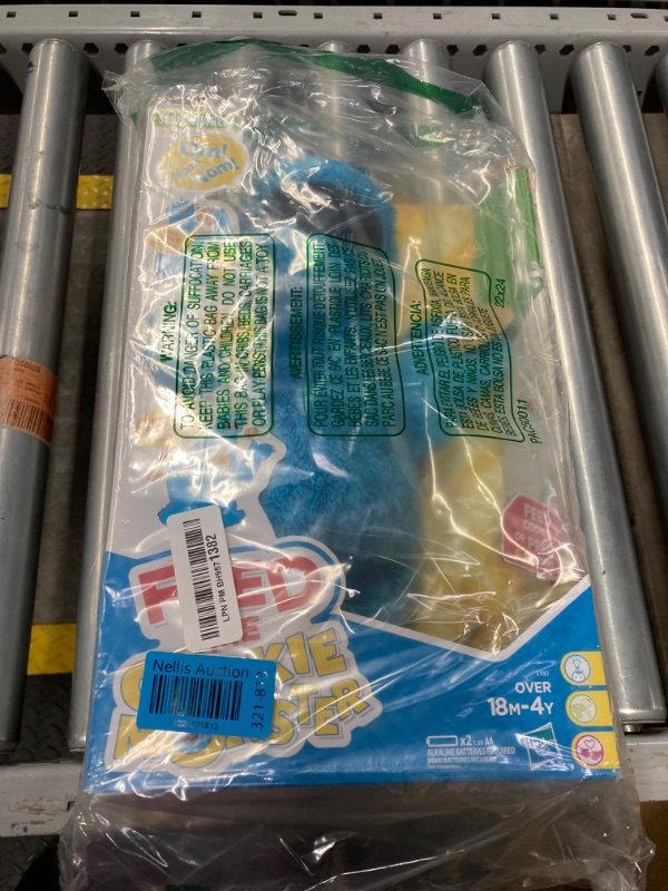 Photo 1 of Sesame Street Feed Me Cookie Monster Plush: Interactive 13 Inch Cookie Monster, Says Silly Phrases, Belly Laughs, Toy for Kids 18 Months Old and Up
