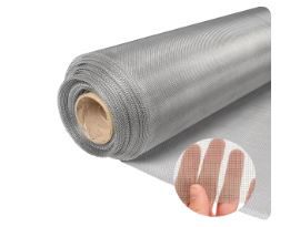 Photo 1 of IAJXWI Window Screen Roll, 3.3 x 98ft 304 Stainless Steel Screen Mesh Replacement DIY Custom for Window Doors Patio Porch