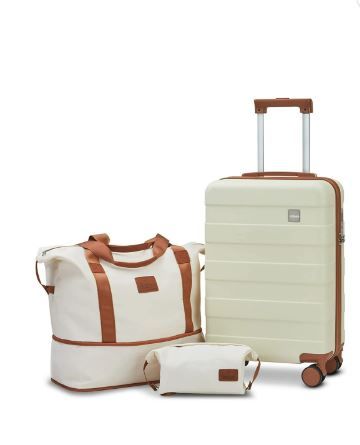 Photo 1 of imiomo Carry on Luggage, 20 in Carry-on Suitcase with Spinner Wheels?Hardside 3PCS Set with TSA Lock