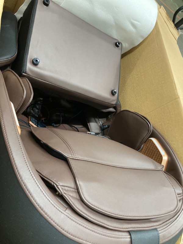Photo 2 of ***PARTS ONLY*** Zero Gravity Full Body Massage Chair, Automatic Shoulder Height Detection Massage Chair Recliner with Foot Rollers, Built-in Heater, Bluetooth Player for Home, Office.