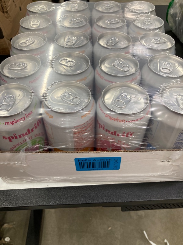 Photo 2 of **Expired 09/03/2024** Spindrift Sparkling Water Variety Pack (20 cans) and Half Tea & Half Lemon Flavored Sparkling Water (24 cans)