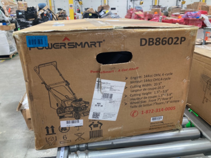 Photo 3 of ***(PARTS ONLY)***
PowerSmart Gas Push Lawn Mower Powered 21-inch 3-in-1 with 144cc Engine, 6-Position Height Adjustment
