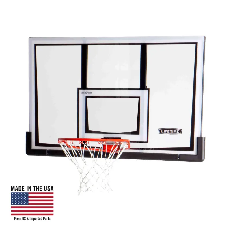 Photo 1 of ***(FACTORY SEALED)***
Lifetime Basketball Backboard and Rim (52-Inch Polycarbonate) - 90087