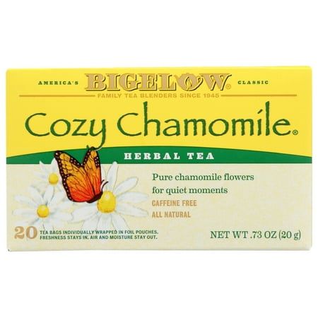 Photo 1 of (6 Pack)Bigelow Herbal Tea Cozy Chamomile 20 Ct.
