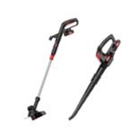 Photo 1 of Hyper Tough 20V Max Cordless Combo Kit 10-inch String Trimmer & 130 Mph Sweeper
