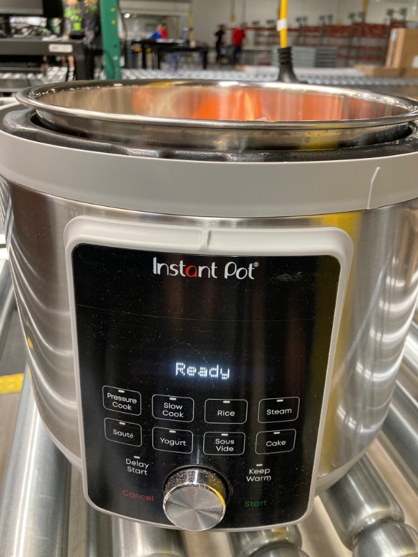 Photo 3 of Instant Pot Duo Plus, 6-Quart Whisper Quiet 9-in-1 Electric Pressure Cooker, Slow Rice Steamer, Sauté, Yogurt Maker, Warmer & Sterilizer, Free App with 800+ Recipes, Stainless Steel
