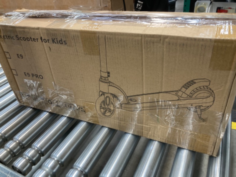 Photo 1 of Electric Scooter for Kids Ages 6-12 (Mainly 6-10), Kids Electric Scooter with Adjustable Height, Kick Scooter for Kids up to 110 Lbs, up to 6Mph Blue
