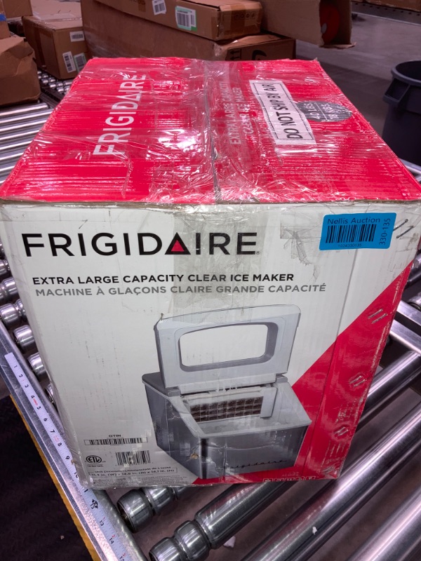 Photo 8 of FRIGIDAIRE EFIC452-SS 40 Lbs Extra Large Clear Maker, Stainless Steel, Makes Square Ice