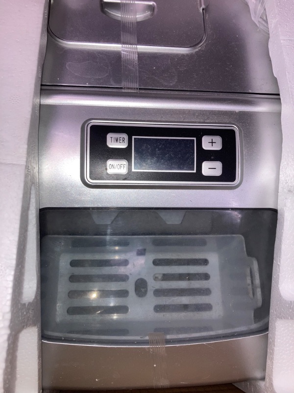 Photo 6 of FRIGIDAIRE EFIC452-SS 40 Lbs Extra Large Clear Maker, Stainless Steel, Makes Square Ice