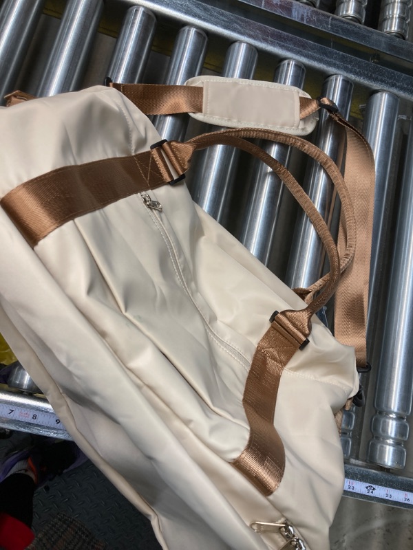 Photo 1 of Travel Duffel Bag with Shoes Compartment, Shoulder Weekender Overnight Bag for Women,Travel Tote Bag Sports Gym Bag with Toiletry Bag