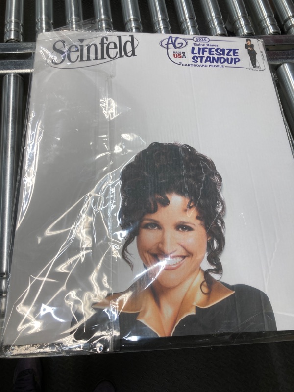 Photo 2 of Cardboard People Elaine Benes Cardboard Cutout Standup - Seinfeld (TV Show)