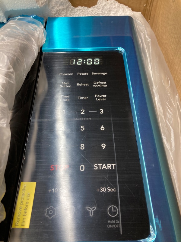 Photo 1 of 1.8 Cu. Ft. Over-The-Range Microwave in Stainless Steel
THIS ITEM IS BRAND NEW FACTORY SEALED, OPENED BY PROCESSOR TO TAKE PHOTOS.