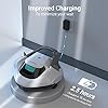 Photo 3 of AIPER Seagull SE Cordless Robotic Pool Cleaner, Pool Vacuum Lasts 90 Mins, LED Indicator, Self-Parking, Ideal for Above/In-Ground Pools up to 33 Feet - White (Renewed)