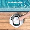 Photo 6 of AIPER Seagull SE Cordless Robotic Pool Cleaner, Pool Vacuum Lasts 90 Mins, LED Indicator, Self-Parking, Ideal for Above/In-Ground Pools up to 33 Feet - White (Renewed)