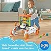 Photo 4 of Fisher-Price Baby & Toddler Toy 2-Sided Steady Speed Panda Walker with Smart Stages Learning & Blocks for Ages 6+ Months