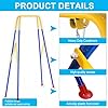 Photo 3 of 2 in 1 Toddler Swing ? Jumper, Swing Set for Indoor/Outdoor, Baby Jumpers and Bouncers, Easy to Assemble & Store, Suitable for Aged 6 Months to 10 Years Old