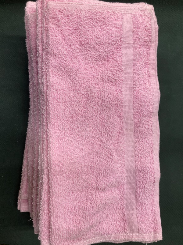Photo 1 of 24 Light pink wash clothes. 