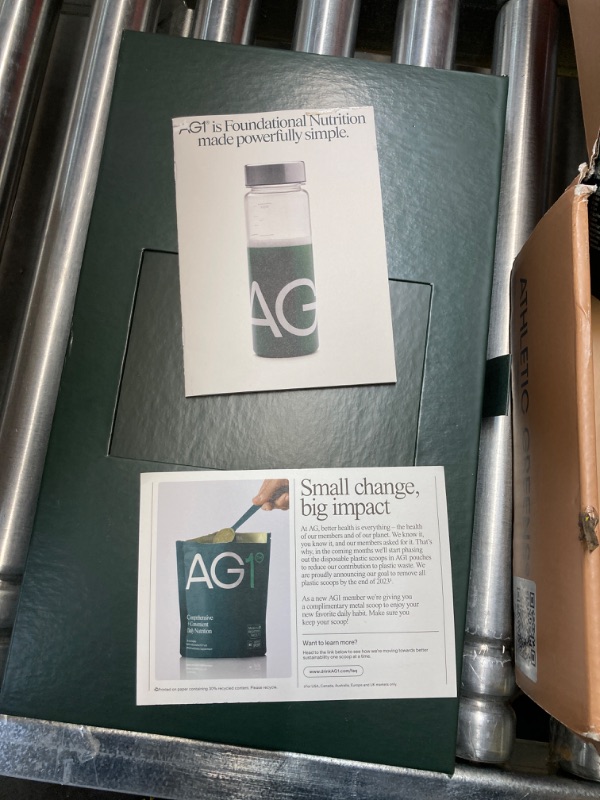 Photo 3 of AG1 WELCOME KIT/AG1 Shaker, Scoop, and Canister,AG1 Travel Packs (5 count)/AG Vitamin D3+K2